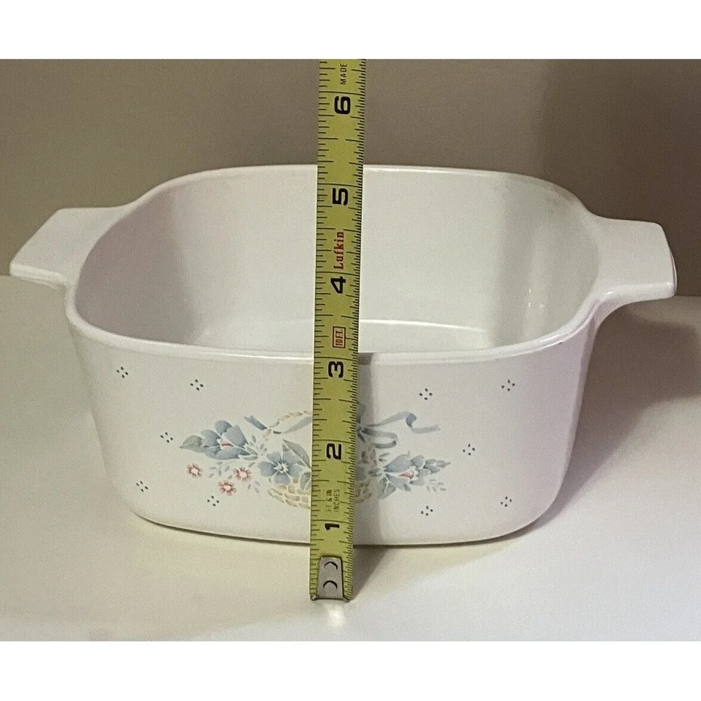 Vintage Corning Ware Country Cornflower Casserole Dish A-1 1/2-B - NO LID - 1.5L